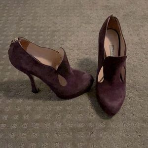 Prada Suede Booties